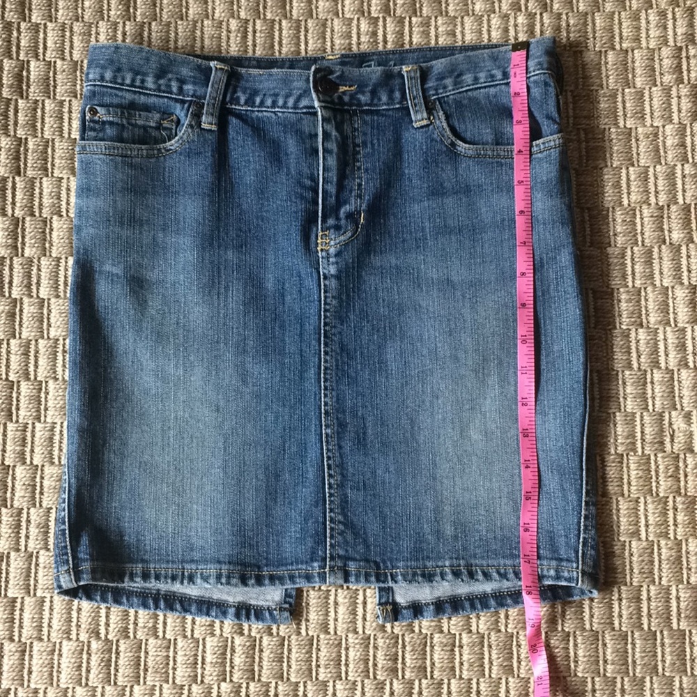 AF denim skirt